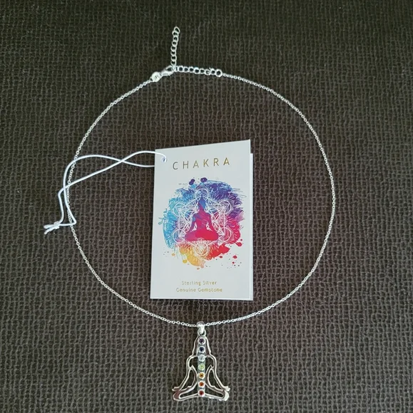 Shivam Meditating Woman🧘‍♀️ Pendant Necklace - NWT - Picture 16 of 16